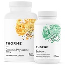 THORNE - Totale Benessere Bundle - Curcumin Phytosome & Berberine - 30 a 60 Serve