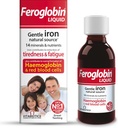 Feroglobin Gentle Iron and Nutrient Liquid - Ridurre la stanchezza e la fatica | Mantenere la salute e la vitalità | Fonte di ferro naturale