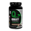 Miscela di polvere di proteine vegetali, Trio Rich cioccolato Brownie aromatizzato, senza glutine, vegano, altamente kosher, 20g proteine, 2.4g BCAA, 26.4 oncia