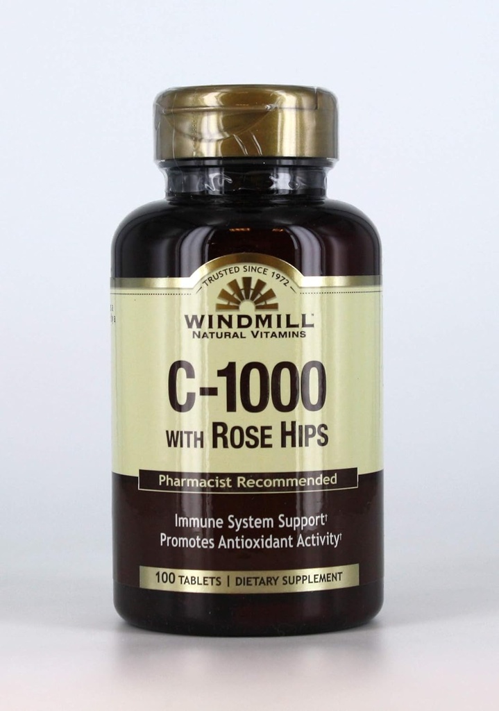 Vitamina C TABS 1000MG R/H WMILL Dimensioni: 100