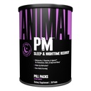 Animale PM - Aiuto a dormire per gli adulti Non-Habit Forming Rilassamento Enhancer e Mood Support con Melatonina, L-teanina, Zylaria, Zinco, Magnesio, Vitamina B6, GABA + AKG anabolizzanti Stack Supply, 30 Conte