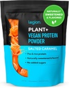 LEGION Plant+ Vegan Protein Powder, Rice and Pea, Plant Based Protein Blend. Gluten Free, OGM Free, Aroma naturale e Aromaed, 20 Serve, 2 Lbs (Saltato Caramel)