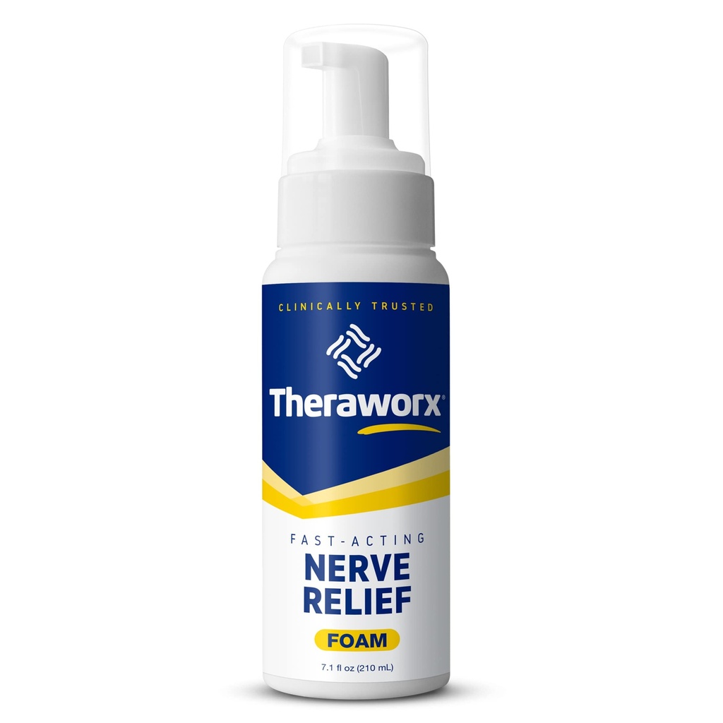 Teraworx ad azione rapida Nerve Relief Foam Aggravated Nerve Discomfort Relief - 7.1 oz - 1 Conte