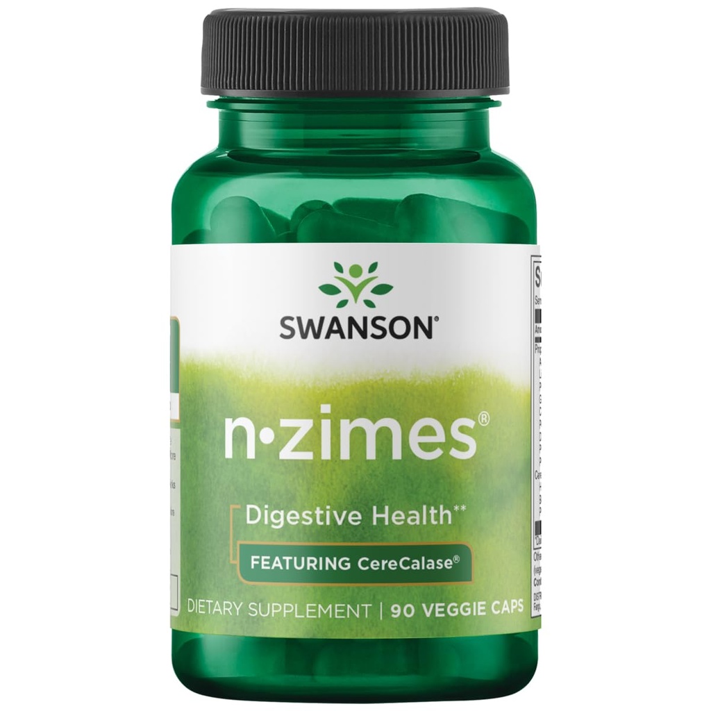 Swanson Spettro completo N-Zimes 90 Veg Capsule Enzime