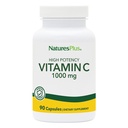 Vitamina C - 1000 mg di acido ascorbico, 90 capsule vegetariane - Integratore di supporto vascolare e immunitario ad alta potenza, antiossidante - senza mais, senza glutine - 90 porzioni
