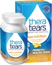 TheraTears 1200mg Omega 3 Supplemento per la nutrizione degli occhi, trigliceride organico trigliceride olio di pesce e vitamina E, 90 conte (pacchetto di 3)