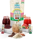Idratazione + Energy Electrolyte Drink Mix – Variety Pack con Hibiscus, Coffee Horchata & Strawberry Watermelon, senza zucchero con caffeina, L-teanina, Acque di cocco e minerali
