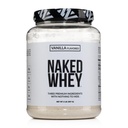 NAKED Whey Vanilla Protein Powder - Solo 3 ingredienti - Grass Fed Whey Protein Powder, Vanilla Flavor e Organic Coconut Sugar, NSF Certified, No GMO, No Soy, and Gluten Free - 24 Servings