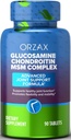 ORZAX All-in-one Joint Support Supplement con Glucosamine Chondroitin MSM - Turmerico, Collage, Bromelain & Boswellia Extract Capsule, Funzione & Comfort - 90 compresse