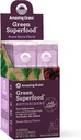 Stupefacente erba verde Superfood Antiossidante: Super Greens polvere con Spirulina, Elderberry & Probiotics, Berry dolce, 15 Servings