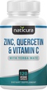 Zinco Quercetina con Vitamina C e Yerba Mate - 4-in-1 Integratore di Supporto Immune Nutritivo - 120 capsule vegetali - Made in Italy