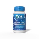 One Planet Nutrition Nano Curcumin 500 mg Veggie Capsule (60 Serve), Nano per Alta Assorbimento, Supporti Benessere complessivo, Non OGM, Vegan, Senza Glutine