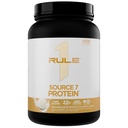Regola 1 Fonte 7 Proteine – Decadent Flavor, Velvety Smooth Texture, 22g Anytime Protein e 10g Naturally Occurring EAAs Per Serving da 7 Premium Sources (1.8 Pounds*, Vanilla Ice Cream)