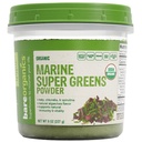 BareOrganics Marine Super Greens Polvere – USDA Organic, Vegan, Gluten-Free, Non-GMO, BPA-Free, Superfood Powder with Organic Kelp, Spirulina & Chlorella - 8 oz