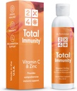 2X4 Elderberry con Zinco e Vitamina C per Adulti - Liquido Supporto Immune Giornaliero - Integratore Immunitario Liposomico Vitamine, Non OGM, Zucchero Libero, 30 Serve, 5 fl oz