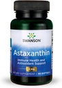 Swanson Astaxanthin Eye Vision Brain Skin Salute Antiossidante Supplemento di supporto (staxantina 4 mg) 60 Softgels Sgels