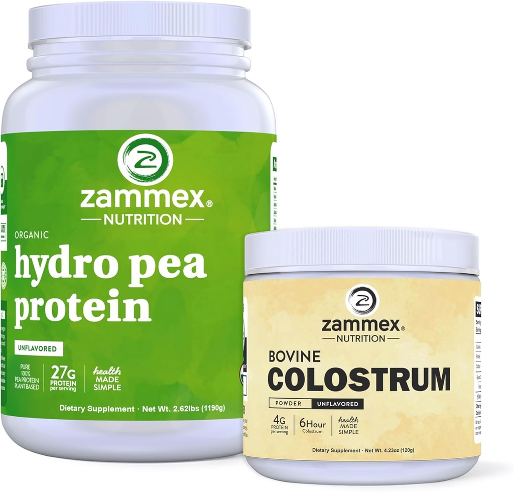 Polvere di proteine di Zammex Pea + polvere di colostrum di bovino