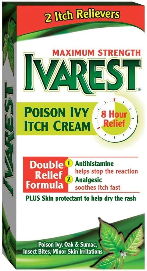 Crema Ivarest Anti-Itch, Massima Forza, Medicated, 2 Ounce - Acquista Pacchetti e SAVE (Pacchetto di 2)