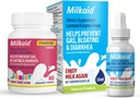 Milkaid Junior Lactase Enzyme Chewable Tablets per l'intolleranza al lattosio | Previene il gas, Bloating, Diarrea nei bambini