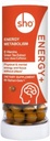 SHO Energy+ Vegan Energy & Focus Integra 60 Pills-Matcha Extract, Methylated B Complex Vitamin B Complex, and Caffeine Natural Energy Booster for Men & Women Without Crash & Jitters, Refill Bottle
