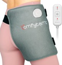 Comodo Hip Riscaldamento Pad per Hip Sciatica Pain Relief Hip Brace, Regali di compleanno di Natale per la mamma Donne Moglie Uomini, Schienale posteriore inferiore Maglione elettrico FSA Eleggibile HSA Heat Pad Terapia fisica calda (S/M)