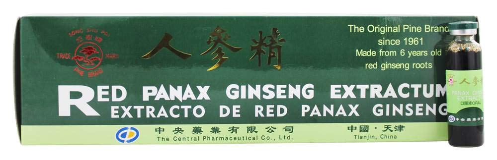 Rosso Panax Ginseng Extractum Prince of Peace 30 Vial
