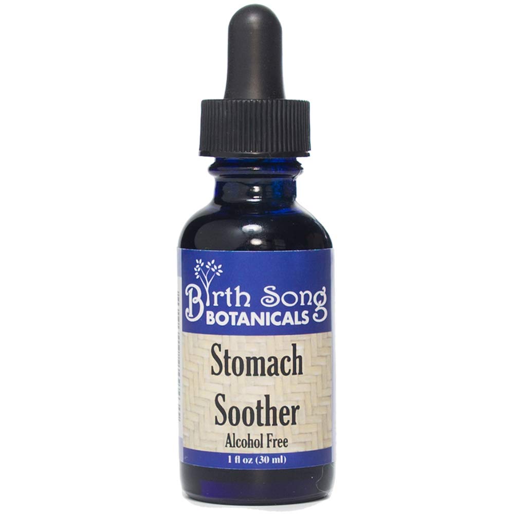 Nascita Canzo Botanicals Stomach Soother Tincture – Herbal Digestion Support Supplemento per il Upset Stomach & Motion Sickness – Herbal Digestive Aid Supplement, Alcohol‐Free, 1 oz