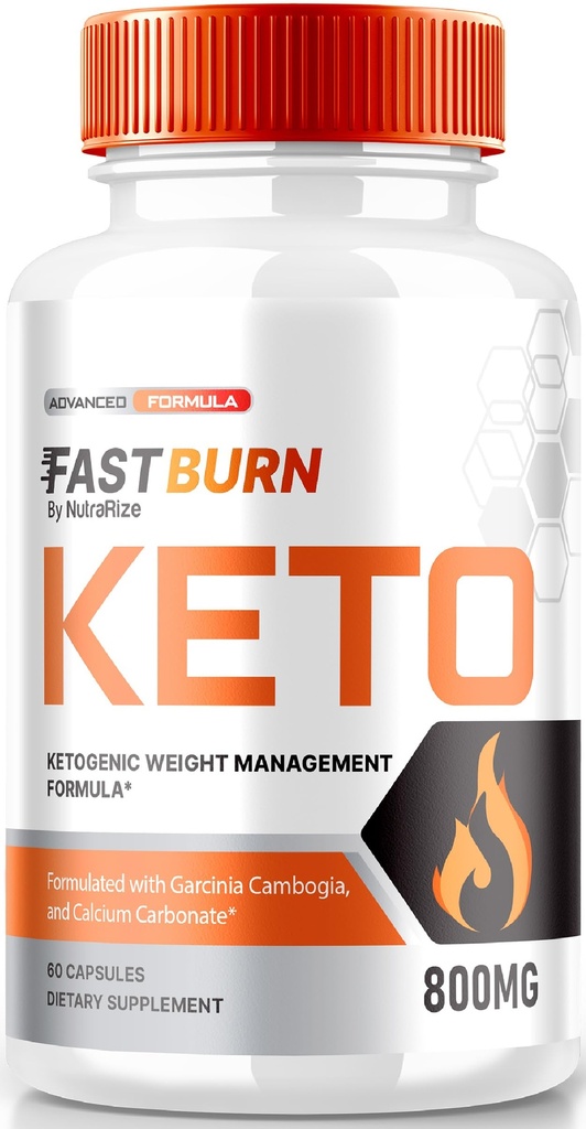 Fast Burn Keto Capsules, FastBurn Advance Weight Loss Support, Formula di supporto massimo, Pillole Fast Burn, Tutto Natural Keto Supplement, Fast Burn Keto Vitamins, FastBurn Ketos Recensioni (60 capsule)