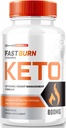 Fast Burn Keto Capsules, FastBurn Advance Weight Loss Support, Formula di supporto massimo, Pillole Fast Burn, Tutto Natural Keto Supplement, Fast Burn Keto Vitamins, FastBurn Ketos Recensioni (60 capsule)