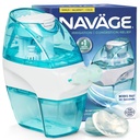 Navage Starter Bundle - Nasal Irrigation System - Saline Nasal Rinse Kit con 1 Navage Nose Cleaner e 30 Salt Pods