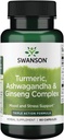 Swanson Spettro completo Turco Ashwagandha & Ginseng Complex 60 capsule