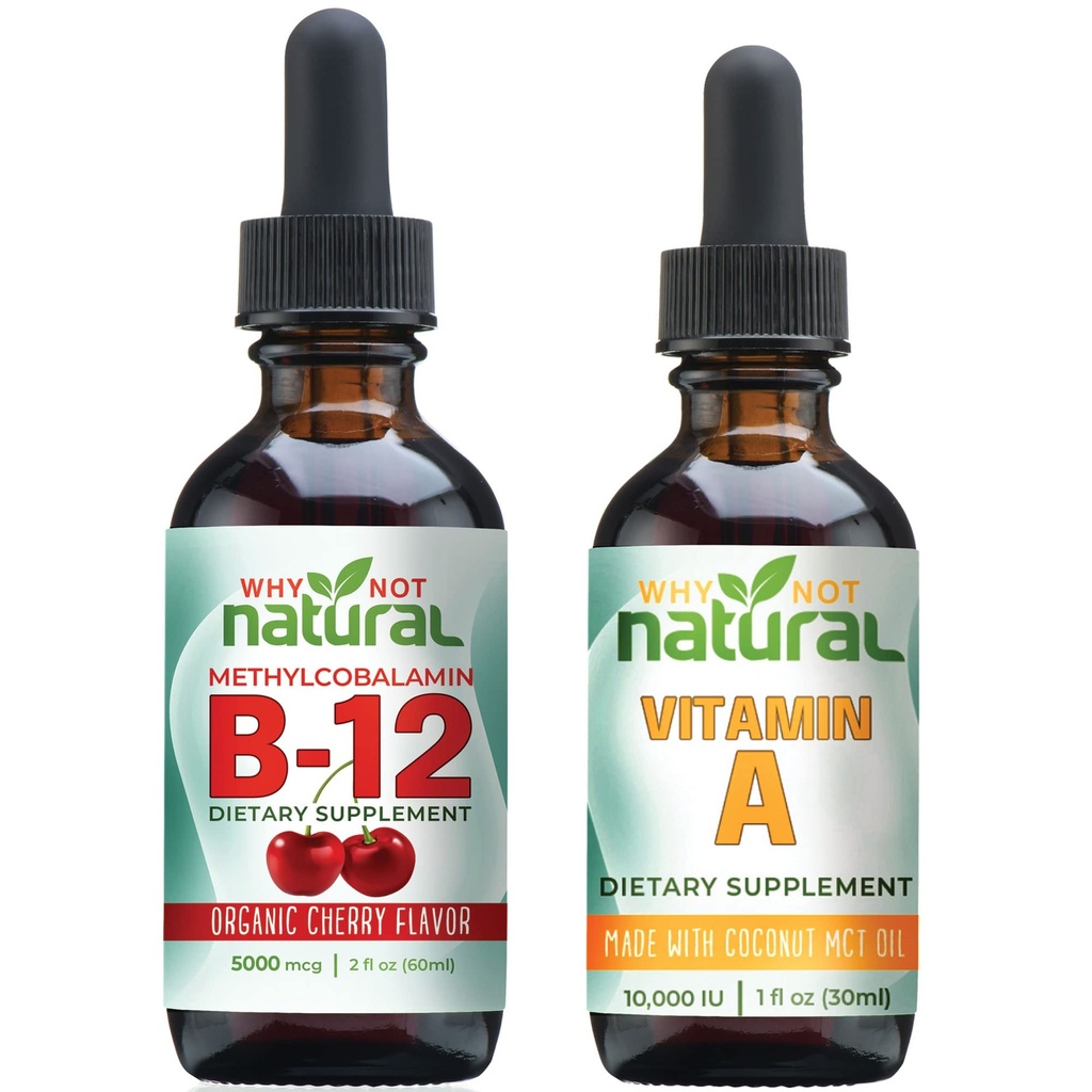 Perché non la vitamina organica naturale B12 gocce e vitamina liquida A