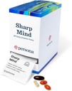 Persona Nutrition Sharp Mind Vitamin Pack for Mental Clarity & Focus (28 Pack) – Include Ginkgo Biloba, Omega 3 con Turmeric & Brain Support Blend