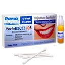 IQ6 Kit di cura intensiva 6 settimane CoQ10 Gum Gel Trattamento e Oral Care Kit con Ultrasoft Perio Toothbrush, Tongue Cleaner, Floss e Oral Care Guide | Aiuta a combattere la malattia di Gum