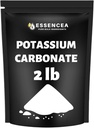 Carbonato di potassio 2lb di Essencea Pure Bulk Ingredients | Polvere di potassio pura al 100% per piante e integratori (32 once)
