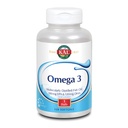 KAL Omega 3 | Olio di pesce Omega-3 per il cuore sano, Joint & Brain Support | 180 mg EPA, 120 mg DHA (120 CT, 120 Serv)