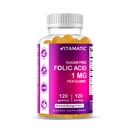Gummie dell'acido folico vitale 1000 mcg (1 mg) - una vitamina prenatale essenziale per la mamma e il bambino - Vitamina B9-120 Vegan Gummies (1)