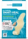 Care Science Smart Heal All-Purpose Hydrocolloid Gel Bandages, 20 ct | 100% impermeabile Sigillo, Riduce le cicatrici, per la cura dei tessuti o Blisters