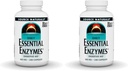 Sorgente Naturals Essential Enzymes 500mg Bio-allineato supplemento di enzima multiplo Difesa a base di erbe per la digestione, gas, costipazione & Bloating Relief - Supporta il sistema immunitario - 240 capsule (Pack of 2)