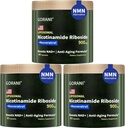 Gorani NAD+ Supplemento 900MG, Nicotinamide Riboside, Resveratrolo Liposomico, Quercetina (3)