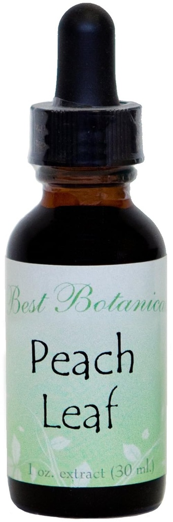 I migliori botanici Peach Leaf estratto 1 oz