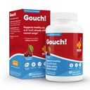 Redd Remedies, Gouch!, Supporto supplemento per articolazioni e livelli di acido urico, Incoraggia una risposta infiammatoria sana, Ciliegia Tart & Quercetin, 120 capsule vegane