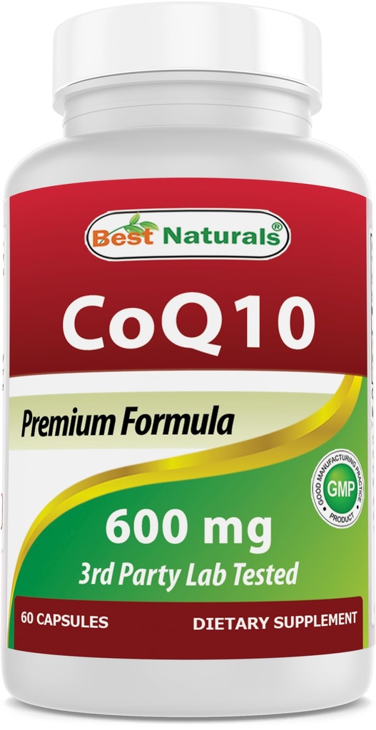 Migliore naturali CoQ10 600 mg 60 capsule (817716013725)