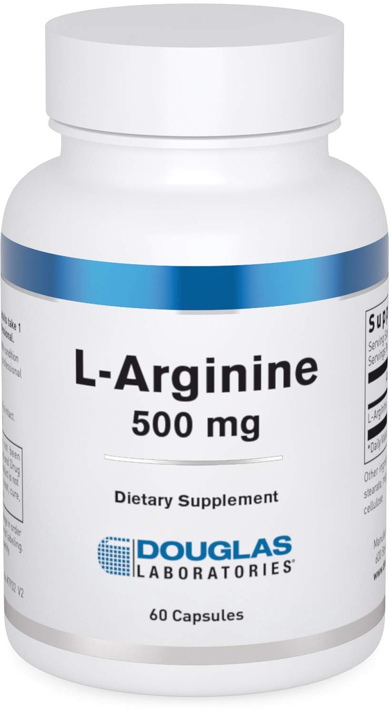Douglas Laboratories L-Arginina (500 mg.) | Aminoacido versatile | 60 capsule