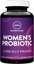 MRM Nutrition Probiotici femminili | Intestinal + Immune Health | Prebiotici + postbiotici | Clinically Proven| 25 miliardi di celle | Buon Bacteria per Gut Health| Shelf Stable | 30 Servings
