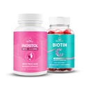 BeLive Womens Favorite Inositol+Biotin per la pelle e le unghie più sane e la salute ormonale