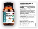 DR WAKDE's Arjuna Capsules (Terminalia arjuna) | 60 Veg Caps | Ayurvedic Supplement | Vegan | 100% Herbal | Quantità Sconti | Same Day Dispatch