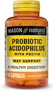 Acidofilo naturale massone con capsule di pectina, aiuto digestivo - 100 Ea