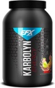 EFX Sports Karbolyn Energy | Prestazioni Carboidrate Powder + Caffeina | Carb Load & Energize | 250mg Caffeina | Sugar Free | 36 Servings (Fruit Punch)