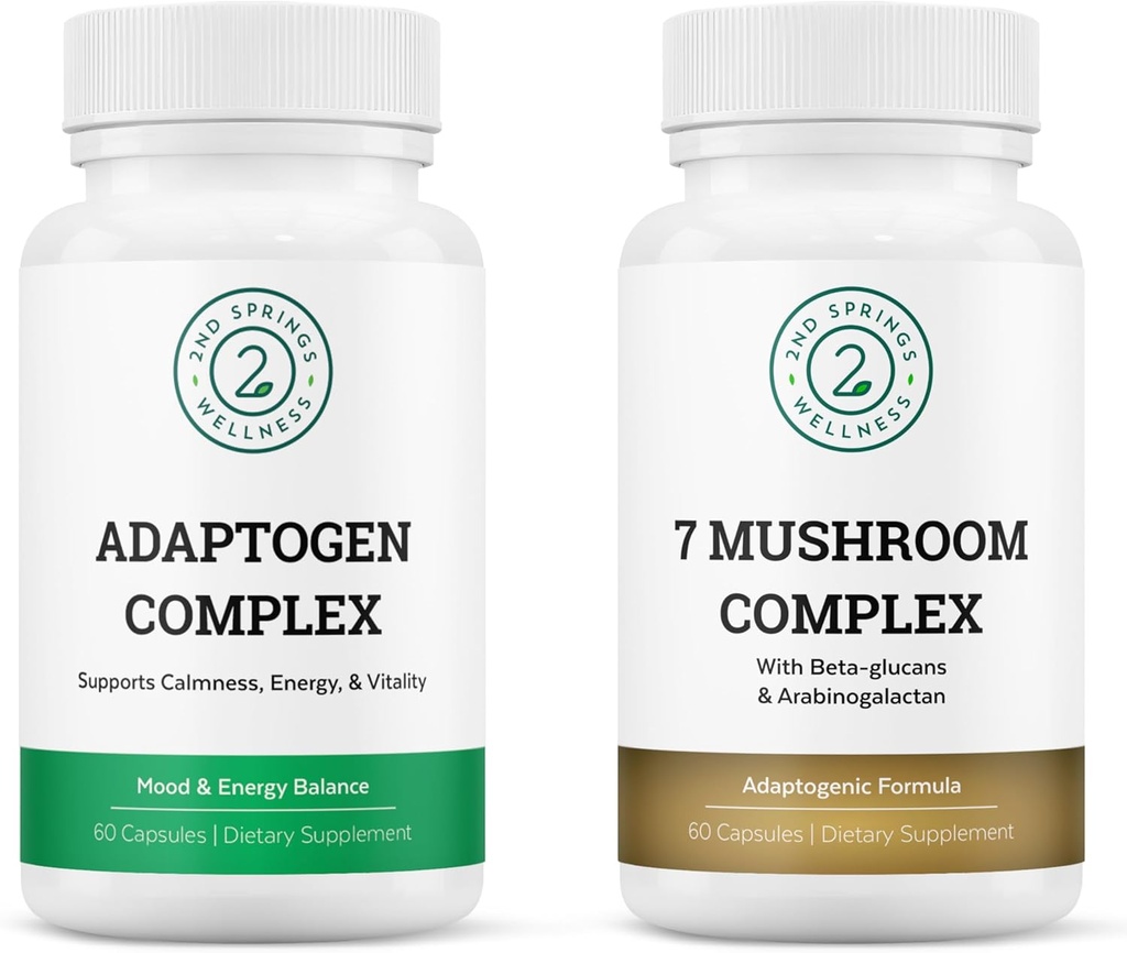 Mushroom & Adaptogen Fusion - Completa Benessere Bundle